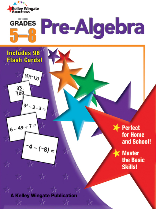 Title details for Pre-Algebra, Grades 5 - 8 by Carson-Dellosa Publishing - Available